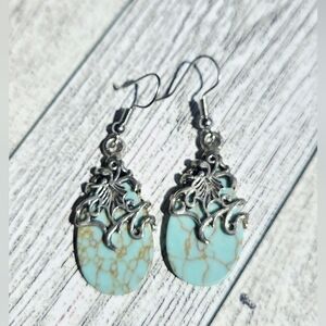 Turquoise Gemstone Earrings